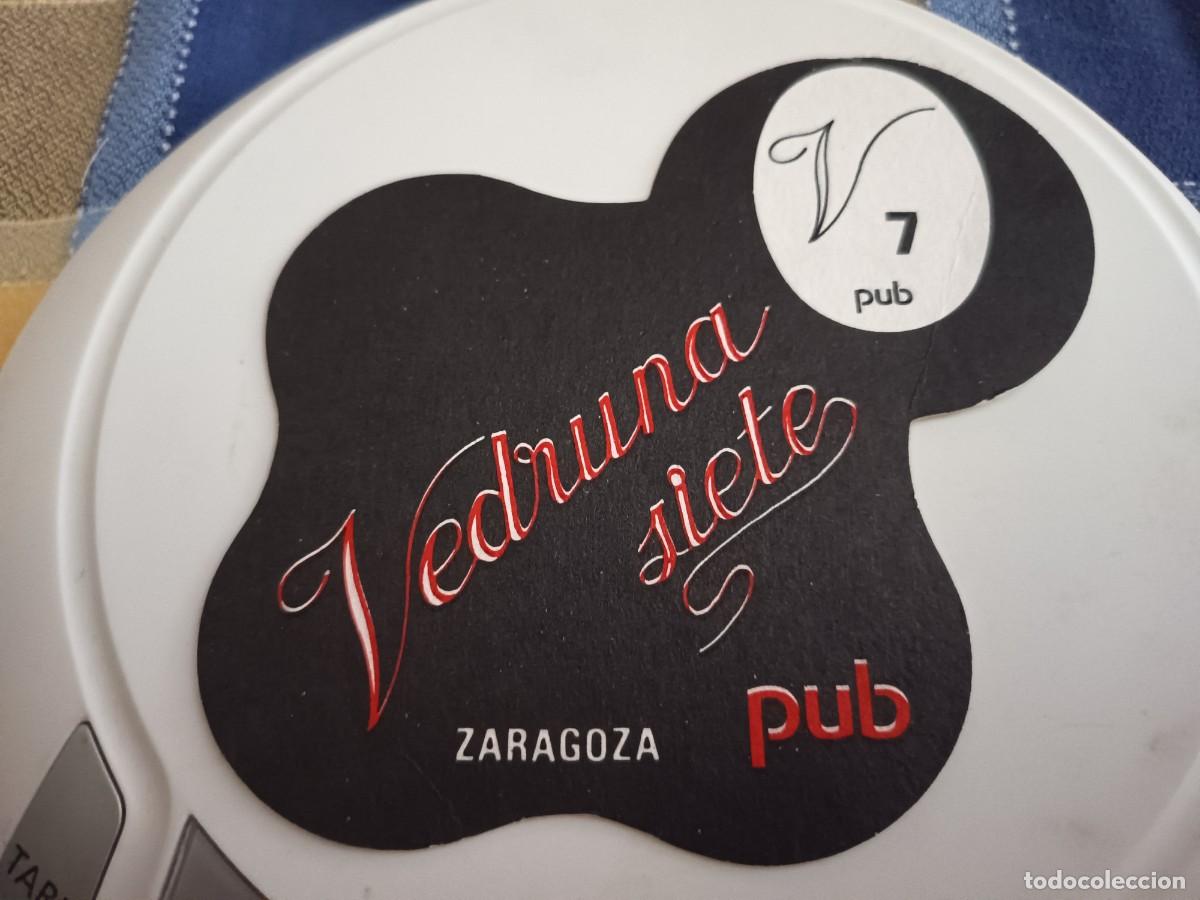 Collectionnisme Papier divers: POSAVASOS PUB VEDRUNA SIETE-ZARAGOZA