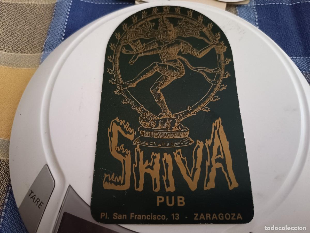 Collectionnisme Papier divers: POSAVASOS PUB SHIVA-ZARAGOZA