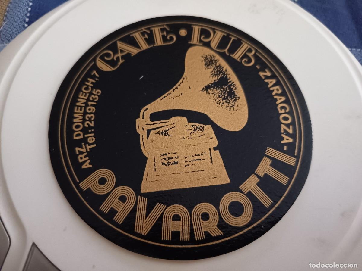 Otros art&iacute;culos de coleccionismo en papel: POSAVASOS CAFE PUB PAVAROTTI-ZARAGOZA
