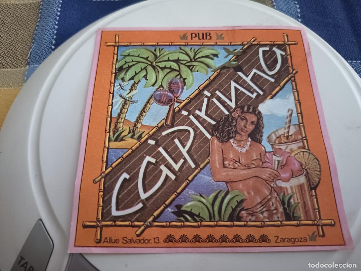 Otros art&iacute;culos de coleccionismo en papel: POSAVASOS PUB CAIPIRINNA-ZARAGOZA