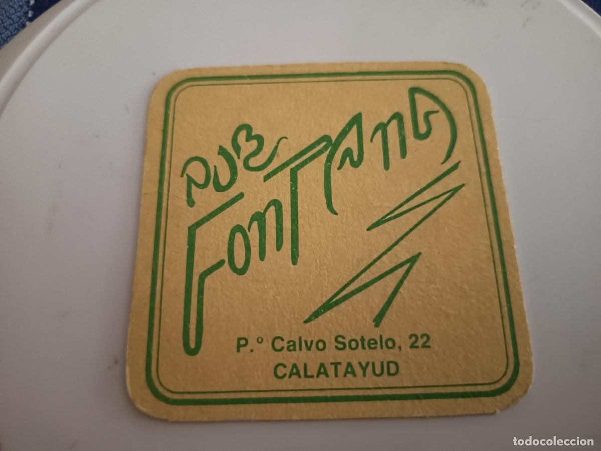 Otros art&iacute;culos de coleccionismo en papel: POSAVASOS PUB FONTANA-CALATAYUD-ZARAGOZA
