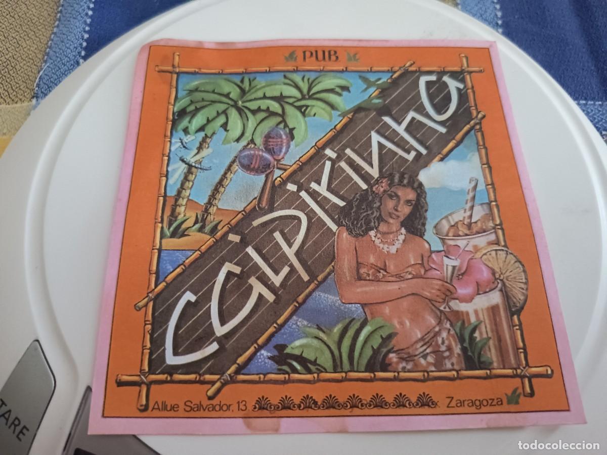 Otros art&iacute;culos de coleccionismo en papel: POSAVASOS PUB CAIPIRINNA-ZARAGOZA