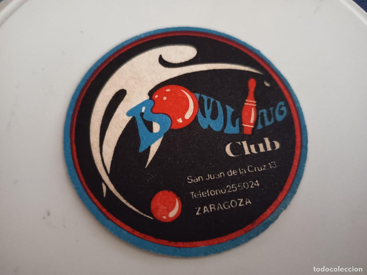 Otros art&iacute;culos de coleccionismo en papel: POSAVASOS CLUB BOWLING-ZARAGOZA
