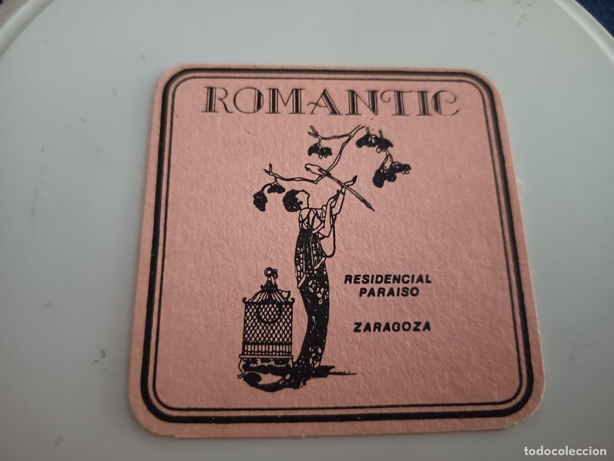 Otros art&iacute;culos de coleccionismo en papel: POSAVASOS CLUB ROMANTIC-ZARAGOZA