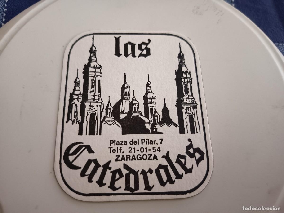 Otros art&iacute;culos de coleccionismo en papel: POSAVASOS PUB LAS CATEDRALES-ZARAGOZA
