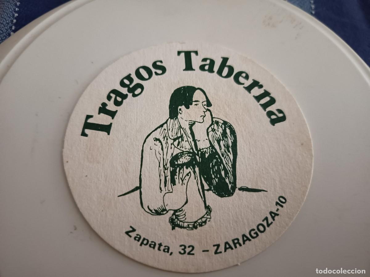 Otros art&iacute;culos de coleccionismo en papel: POSAVASOS TABERNA TRAGOS-ZARAGOZA