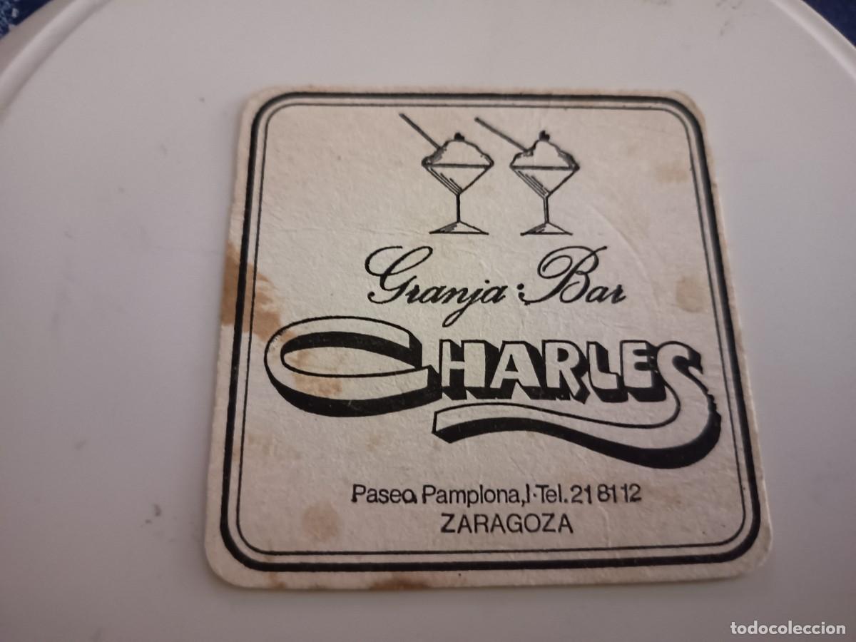 Otros art&iacute;culos de coleccionismo en papel: POSAVASOS BAR CHARLES-ZARAGOZA