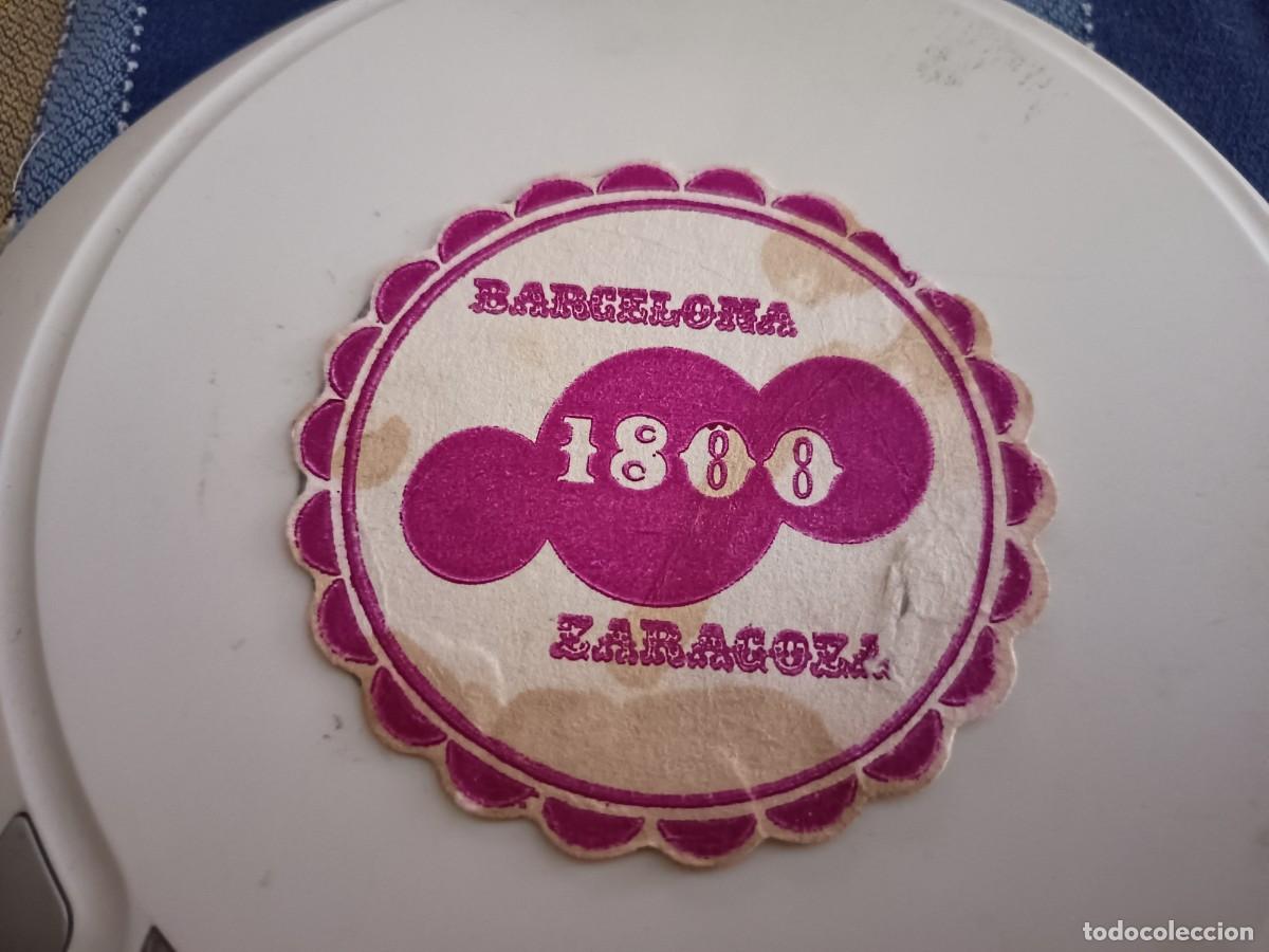 Otros art&iacute;culos de coleccionismo en papel: POSAVASOS PUB 1800-ZARAGOZA-BARCELONA