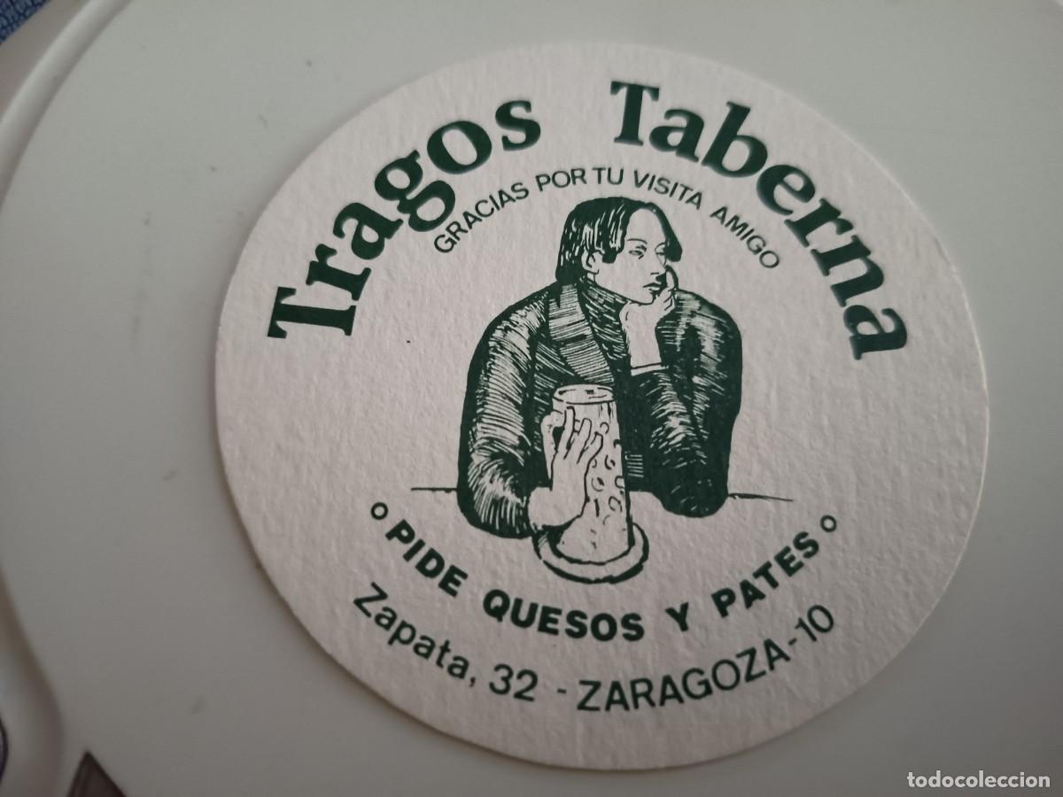 Otros art&iacute;culos de coleccionismo en papel: POSAVASOS TABERNA TRAGOS-ZARAGOZA