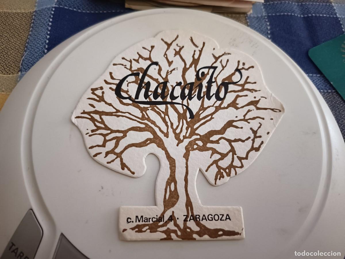 Otros art&iacute;culos de coleccionismo en papel: POSAVASOS PUB CHACAITO-ZARAGOZA