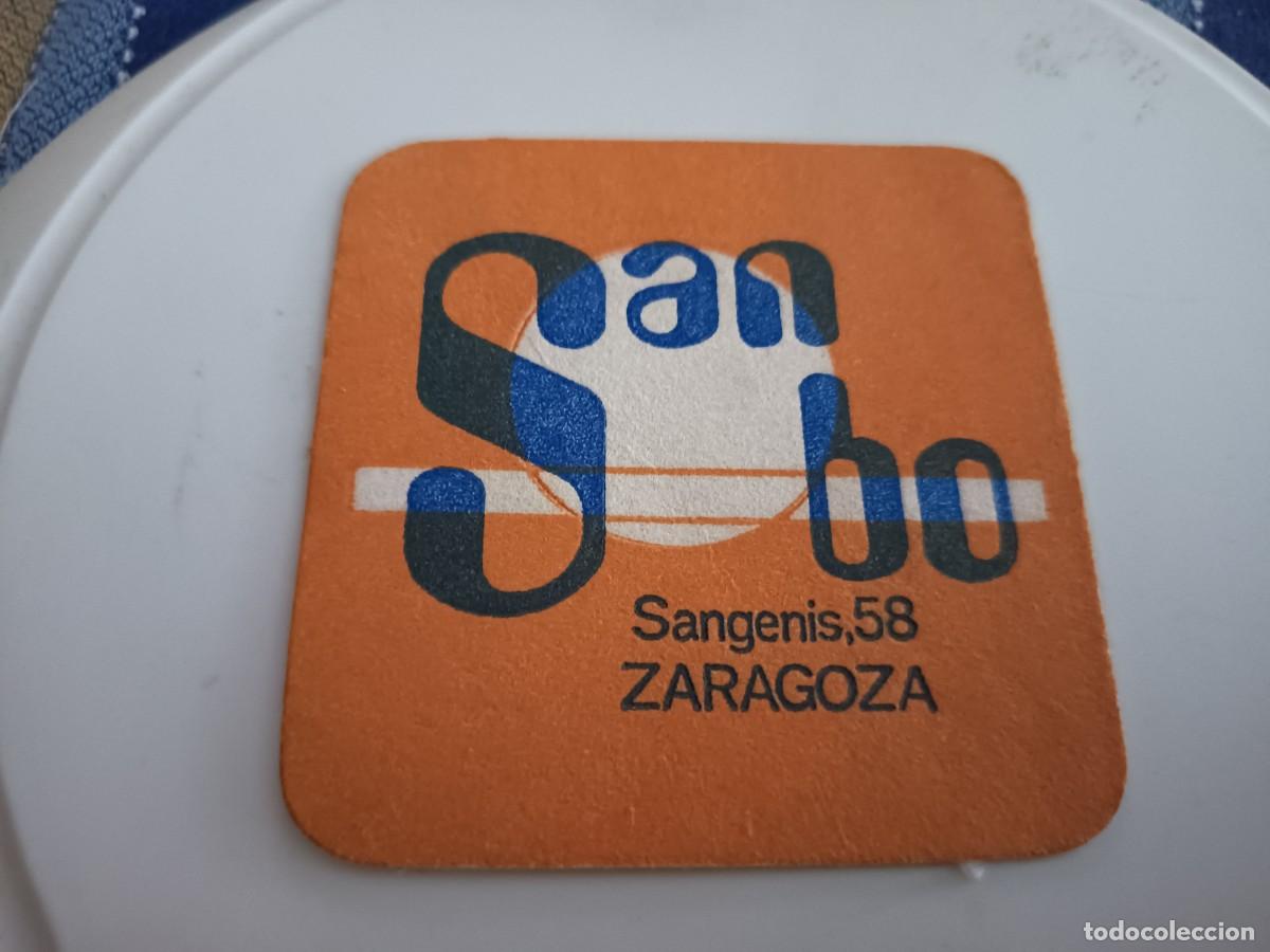 Otros art&iacute;culos de coleccionismo en papel: POSAVASOS PUB SANBO-ZARAGOZA