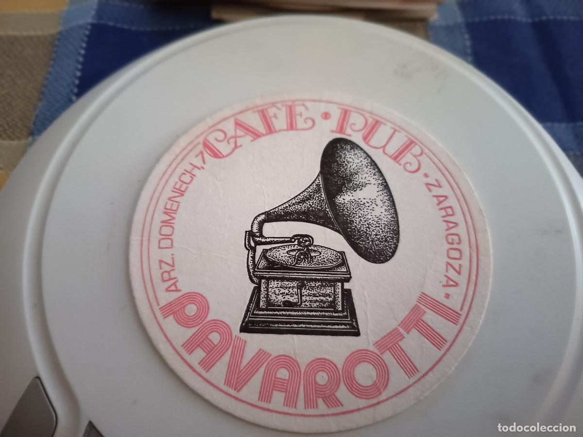 Otros art&iacute;culos de coleccionismo en papel: POSAVASOS PUB PAVAROTTI-ZARAGOZA