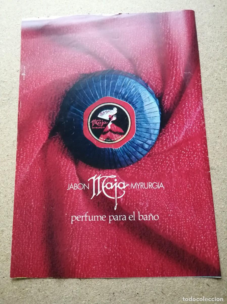 Otros art&iacute;culos de coleccionismo en papel: ANUNCIO. JABON MAJA, DE MYRURGIA