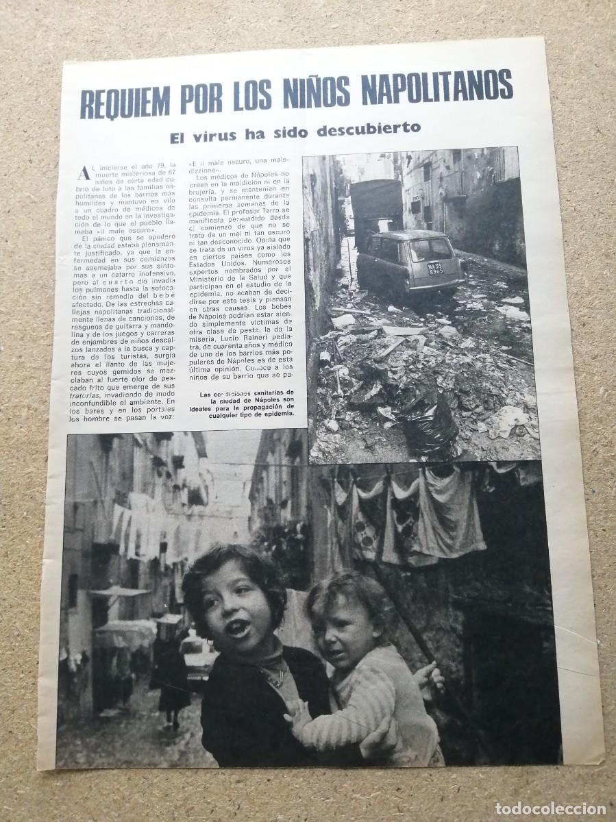 Otros art&iacute;culos de coleccionismo en papel: REPORTAJE. REQUIEM POR LOS NI&Ntilde;OS NAPOLITANOS