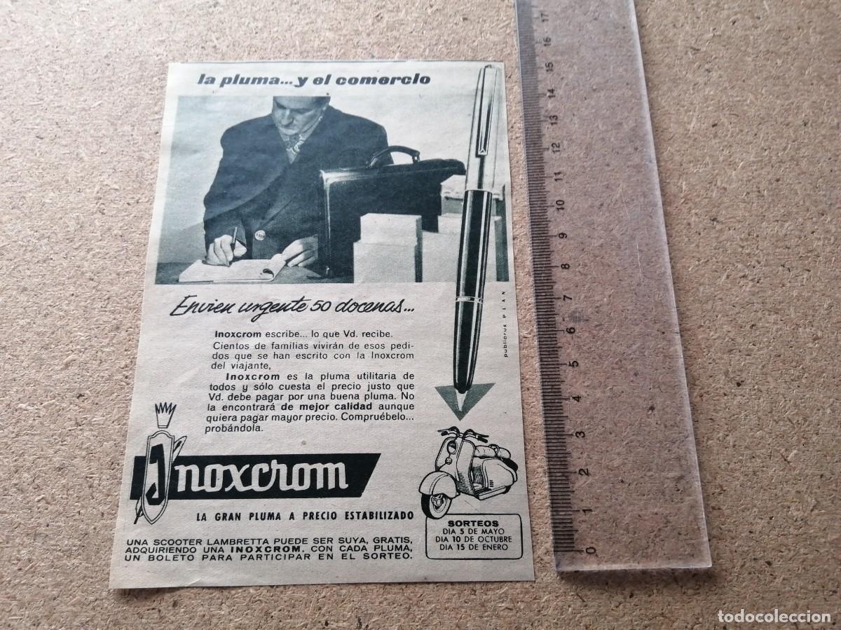 Otros art&iacute;culos de coleccionismo en papel: ANUNCIO. PLUMAS NOXCROM