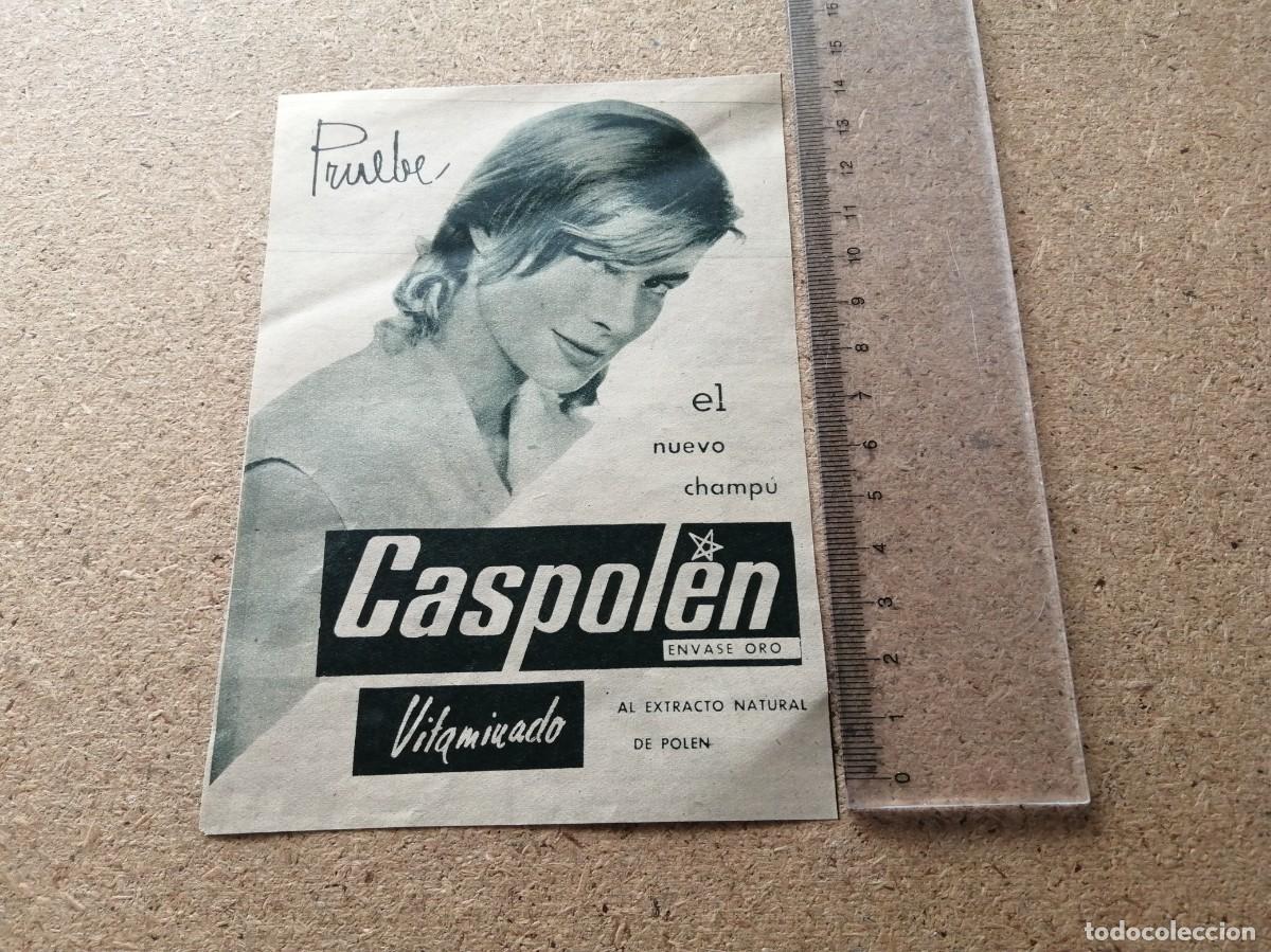 Otros art&iacute;culos de coleccionismo en papel: ANUNCIO. CHAMPU CASPOLEN VITAMINADO