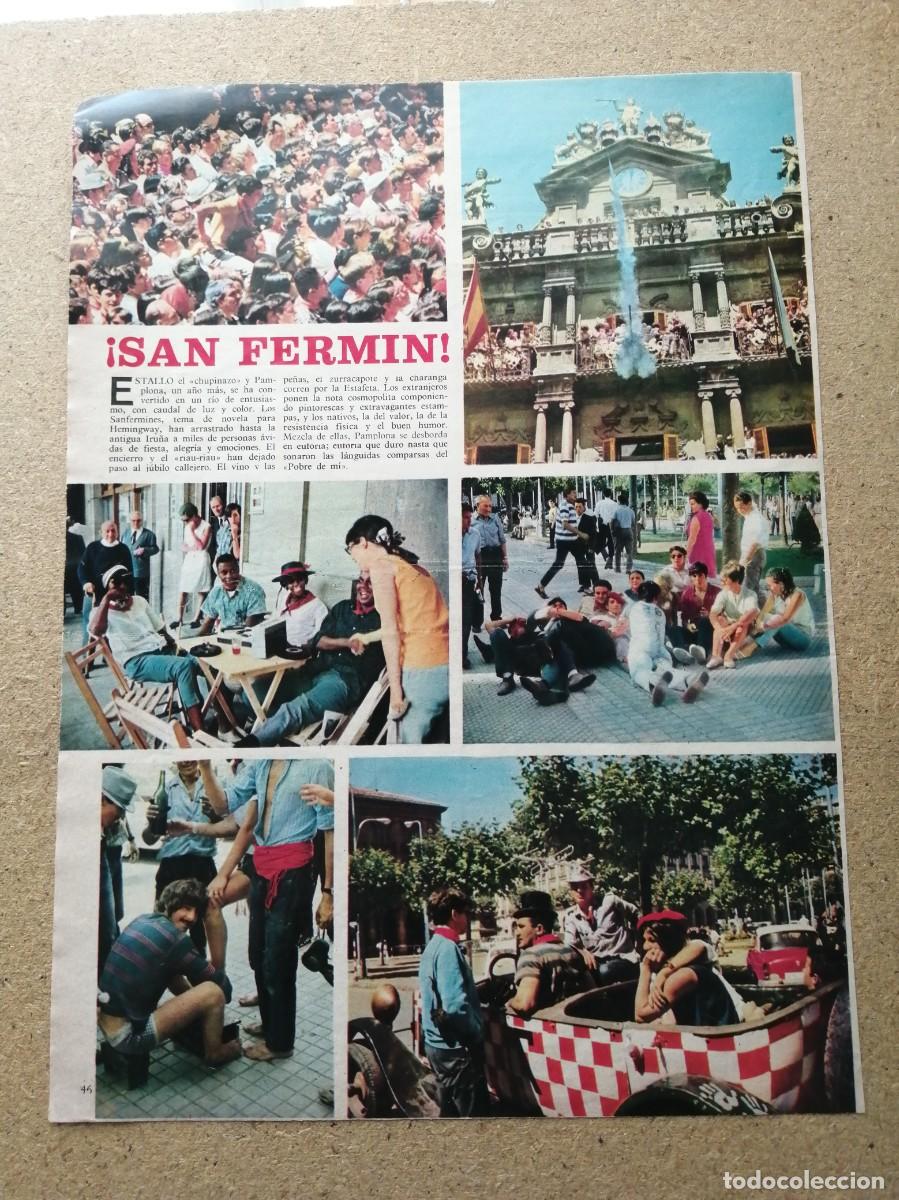 Otros art&iacute;culos de coleccionismo en papel: REPORTAJE. SAN FERMIN 1969