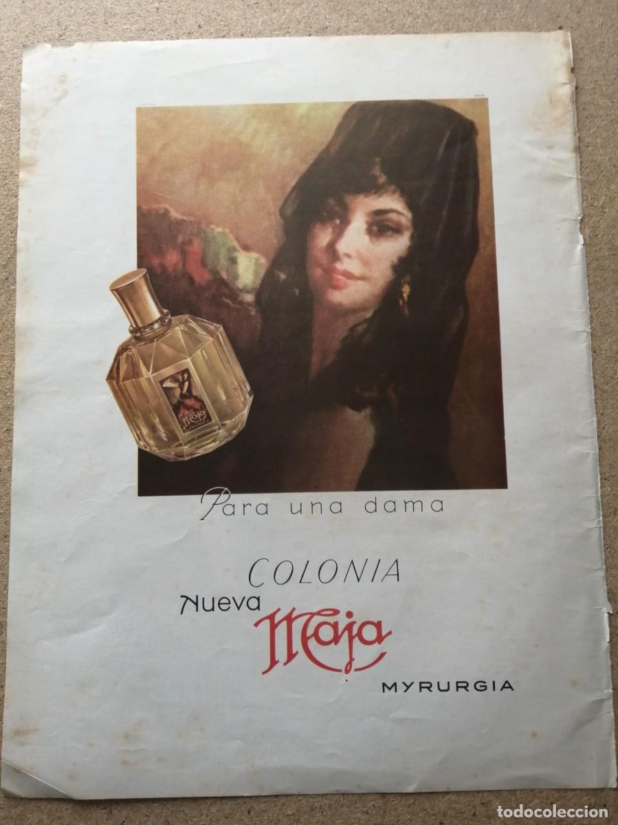 Otros art&iacute;culos de coleccionismo en papel: ANUNCIO. MAJA, COLONIA DE MYRURGIA