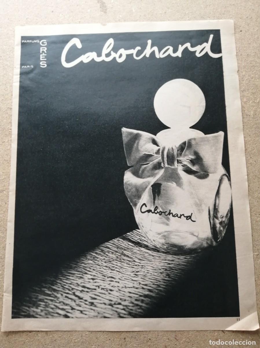 Otros art&iacute;culos de coleccionismo en papel: ANUNCIO. EAU DE TOILETTE CABOCHARD