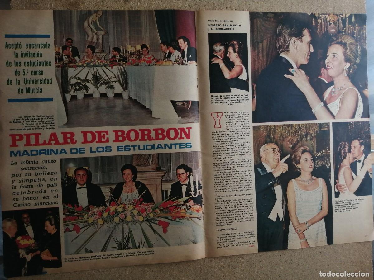 Otros art&iacute;culos de coleccionismo en papel: REPORTAJE. PILAR DE BORBON