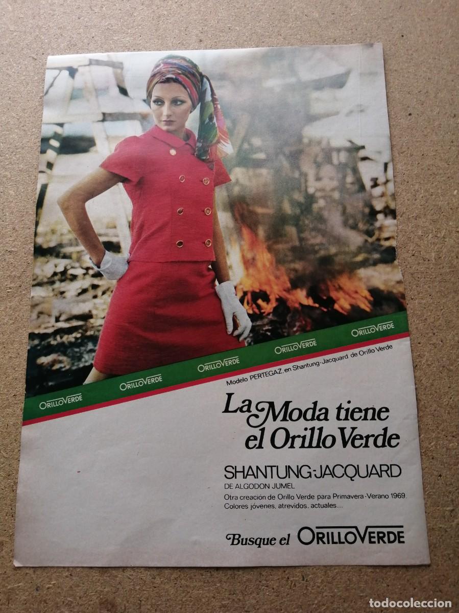 Otros art&iacute;culos de coleccionismo en papel: ANUNCIO. LA MODA TIENE EL ORILLO VERDE