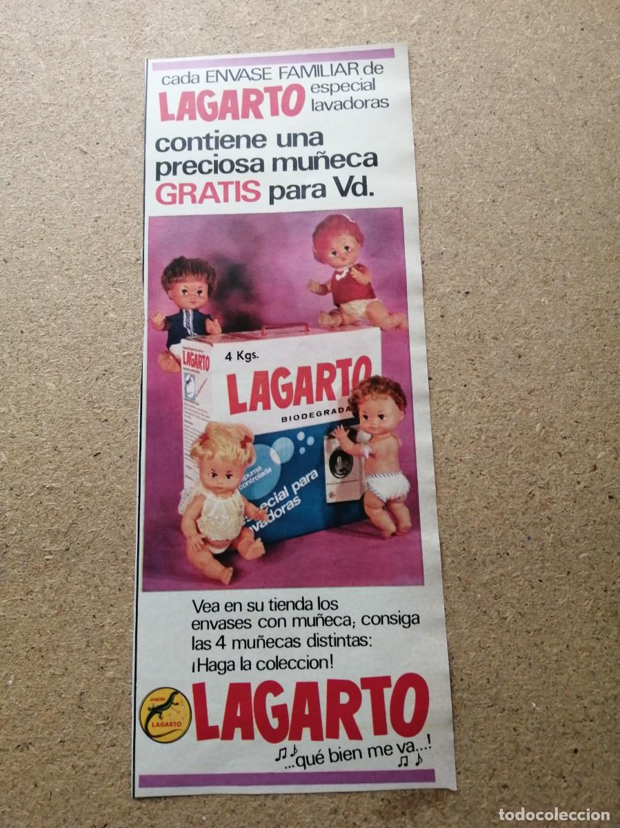Otros art&iacute;culos de coleccionismo en papel: ANUNCIO. JABON LAGARTO