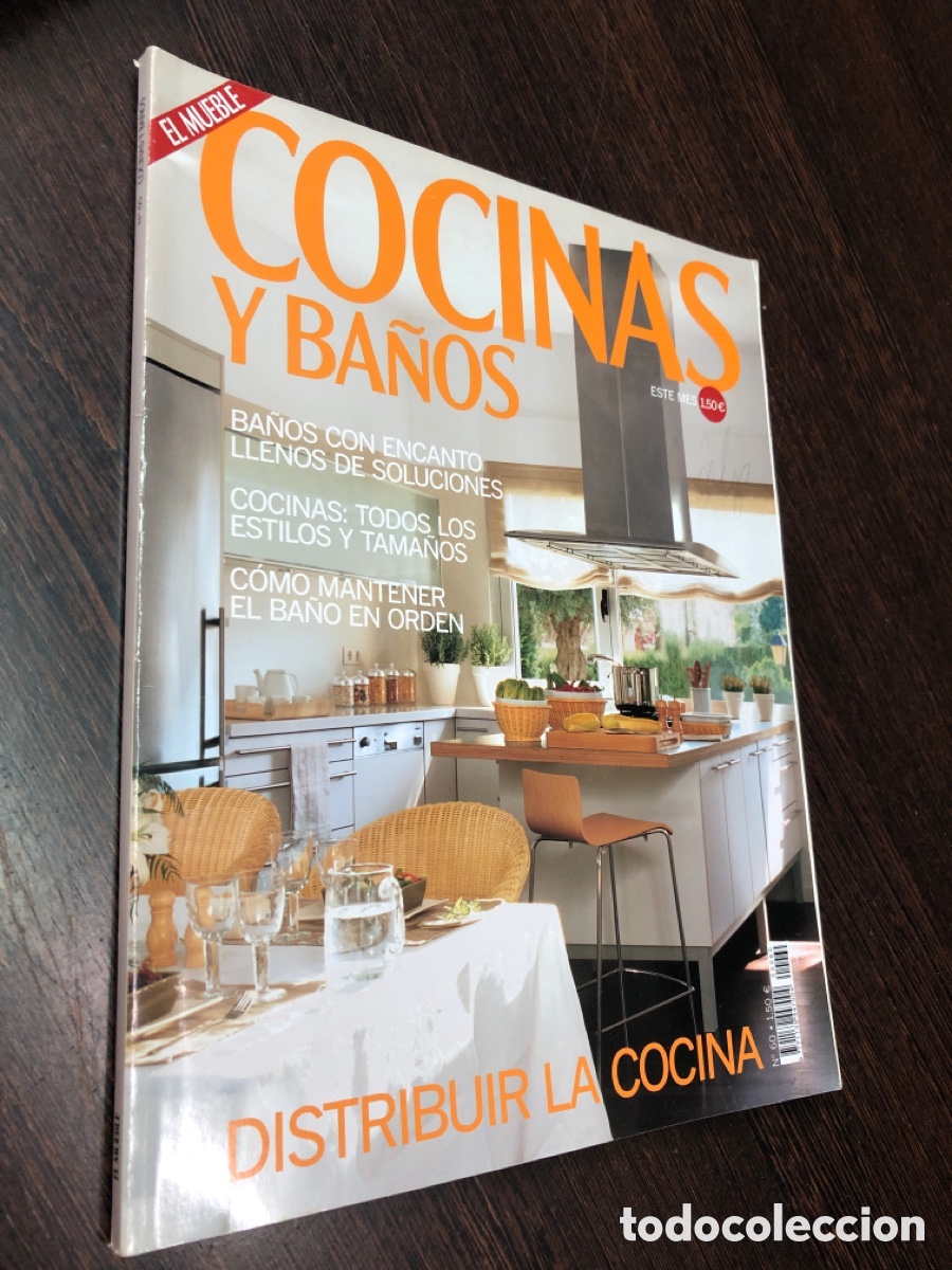 Otros art&iacute;culos de coleccionismo en papel: Revista de interiorismo y decoraci&oacute;n EL MUEBLE cocinas y ba&ntilde;os