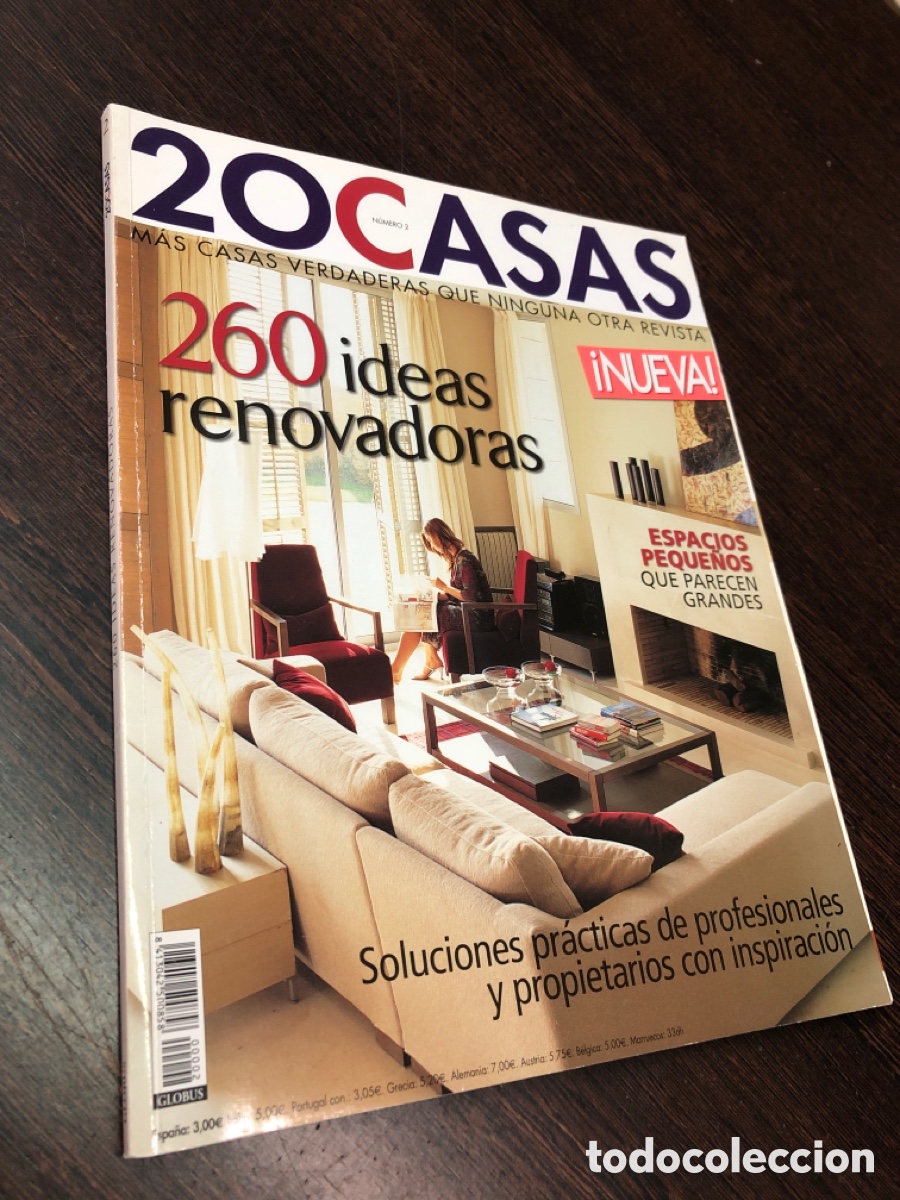 Otros art&iacute;culos de coleccionismo en papel: 20 CASAS Revista de interiorismo y decoraci&oacute;n