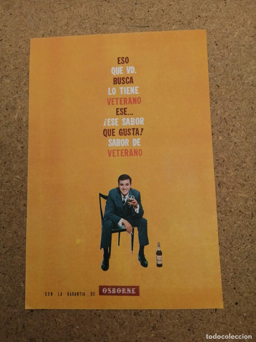 Otros art&iacute;culos de coleccionismo en papel: ANUNCIO. BRANDY VETERANO