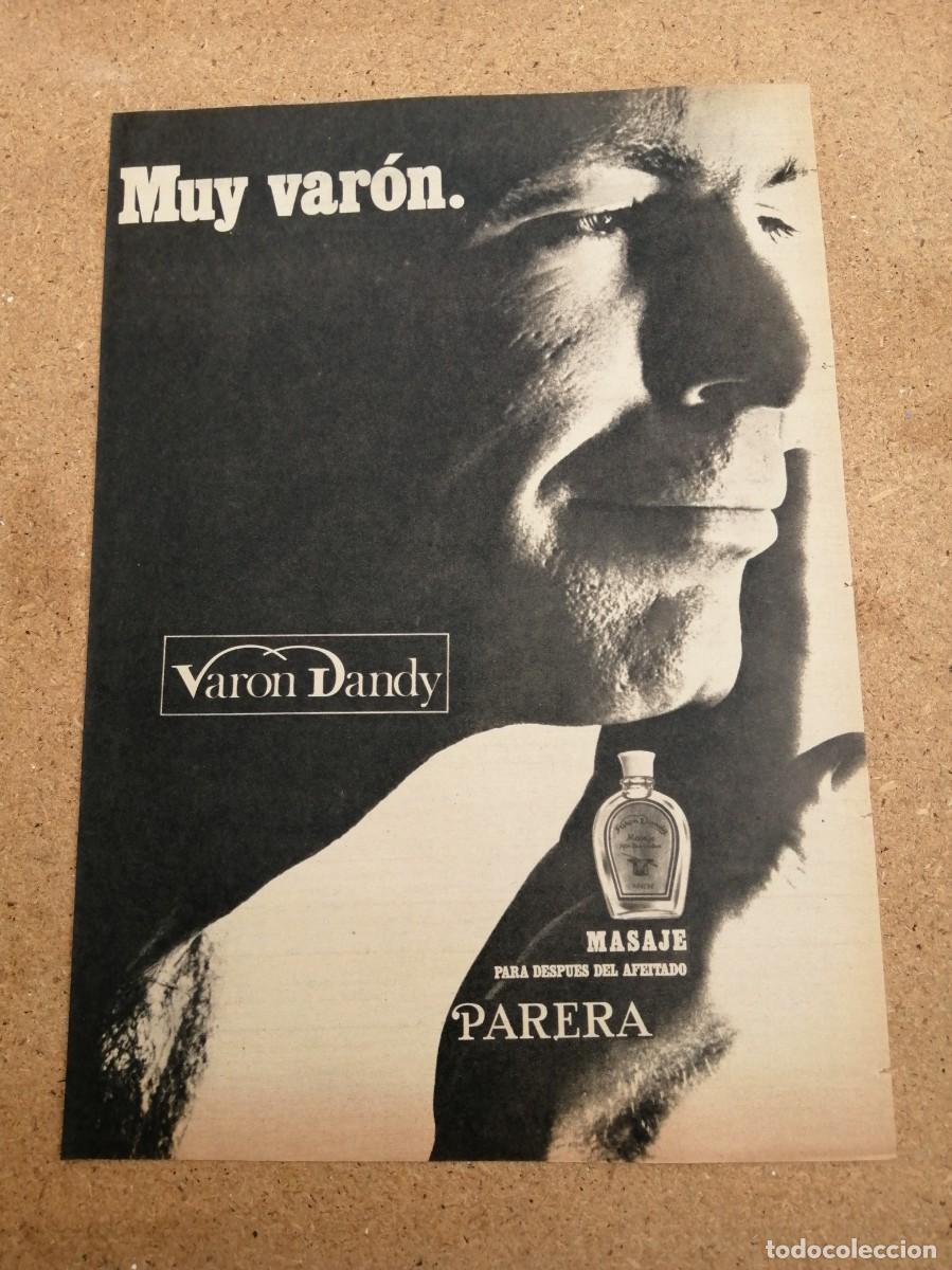 Otros art&iacute;culos de coleccionismo en papel: ANUNCIO. VARON DANDY