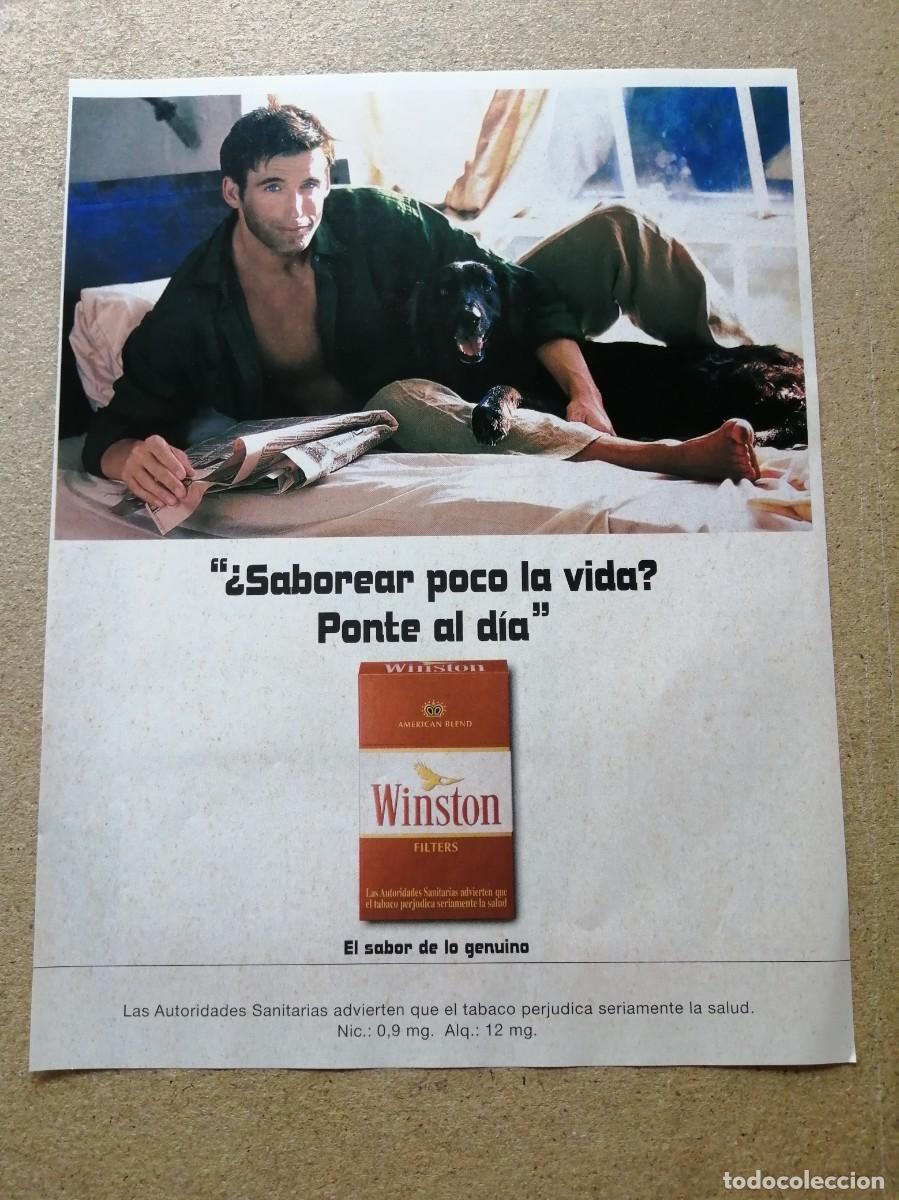 Otros art&iacute;culos de coleccionismo en papel: ANUNCIO. WINSTON....