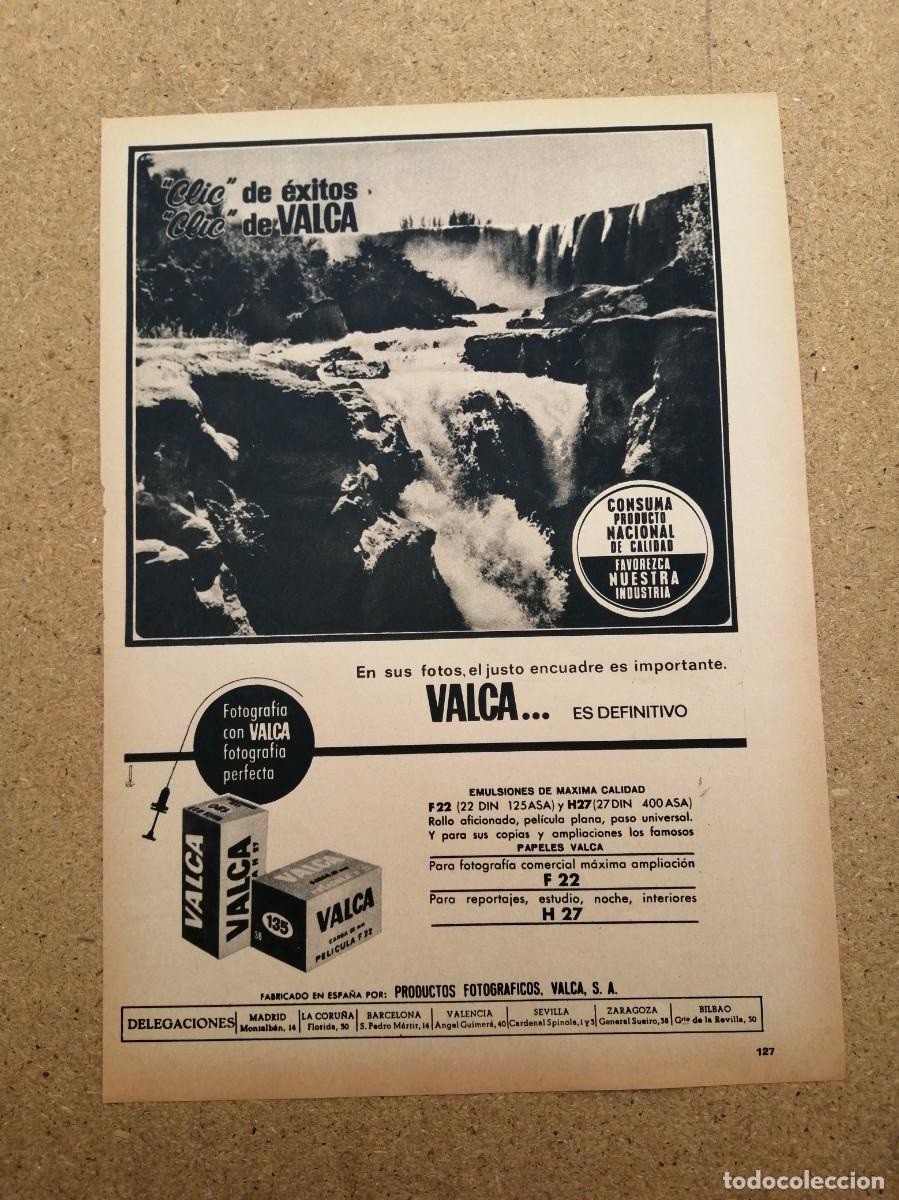 Otros art&iacute;culos de coleccionismo en papel: ANUNCIO. CARRETES FOTOGRAFICOS VALCA