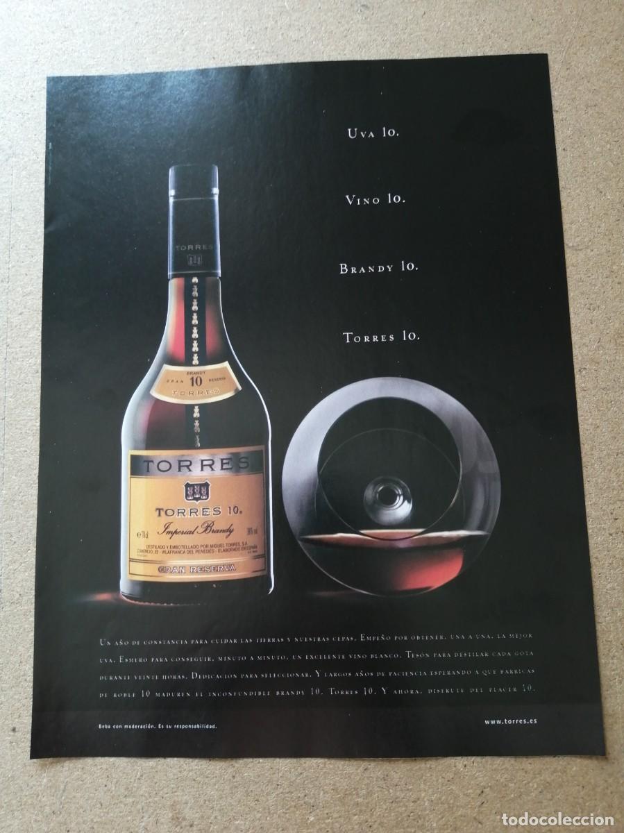 Otros art&iacute;culos de coleccionismo en papel: ANUNCIO. BRANDY TORRES 10