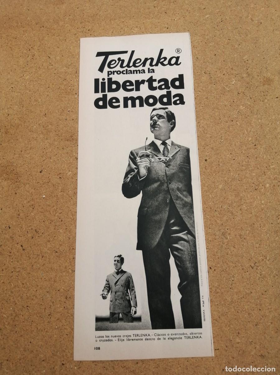 Otros art&iacute;culos de coleccionismo en papel: ANUNCIO. TERLENKA LIBERTAD DE MODA