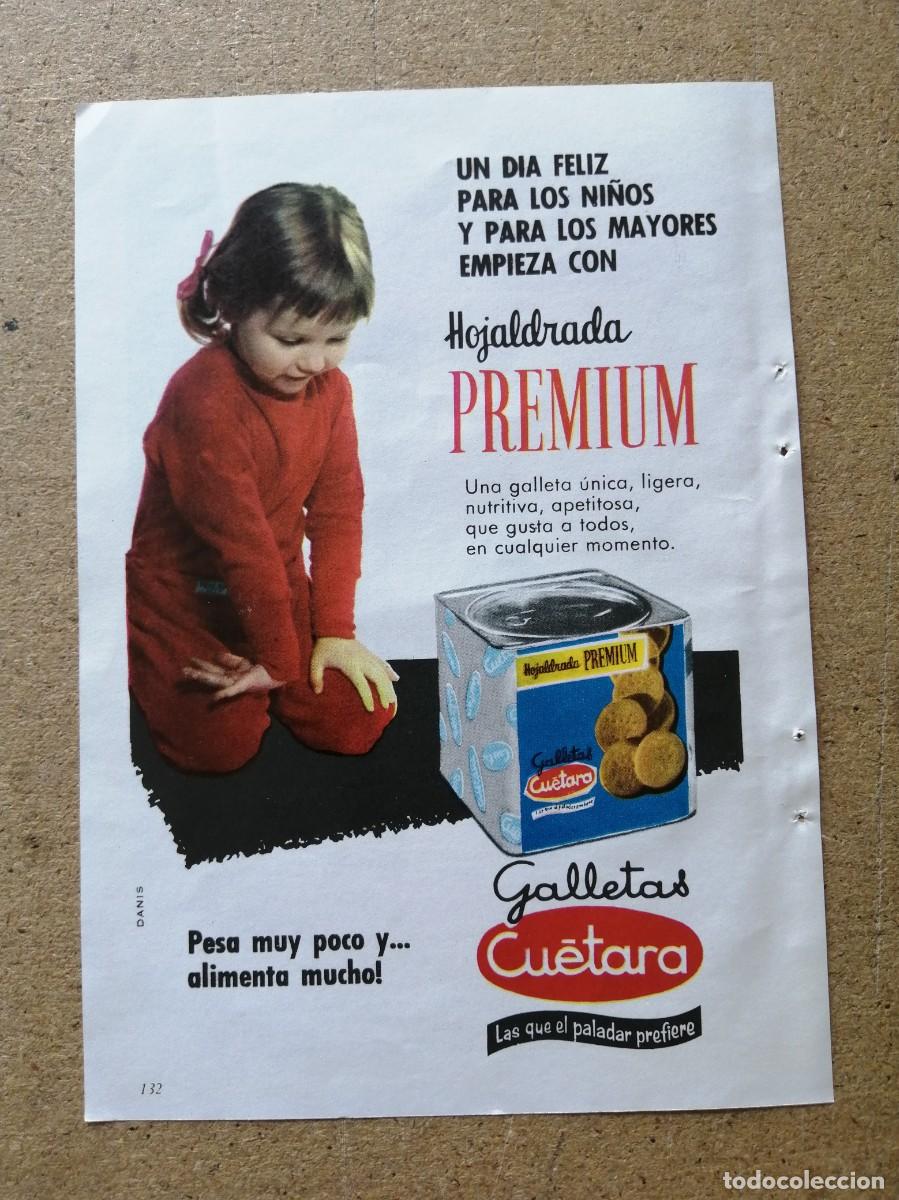 Otros art&iacute;culos de coleccionismo en papel: ANUNCIO. GALLETAS CUETARA