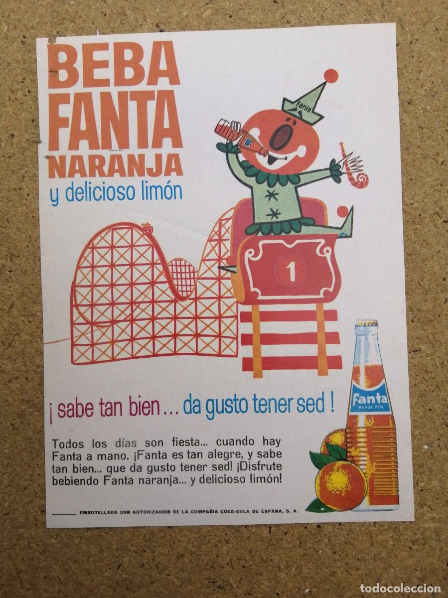 Otros art&iacute;culos de coleccionismo en papel: ANUNCIO. BEBA FANTA NARANJA