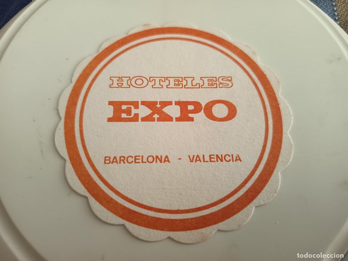 Otros art&iacute;culos de coleccionismo en papel: POSAVASOS HOTELES EXPO-BARCELONA-VALENCIA