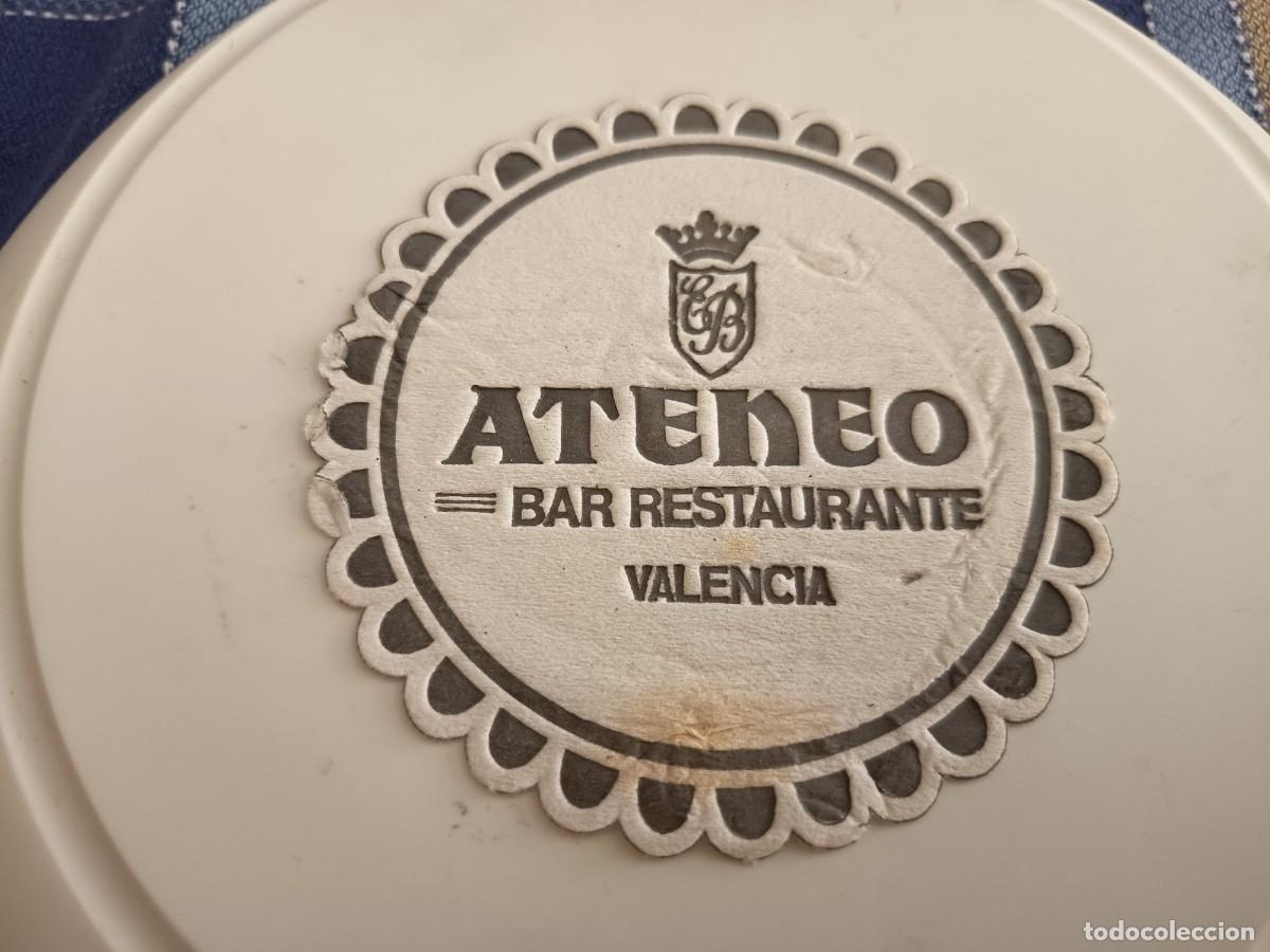 Collectionnisme Papier divers: POSAVASOS BAR ATENEO-VALENCIA