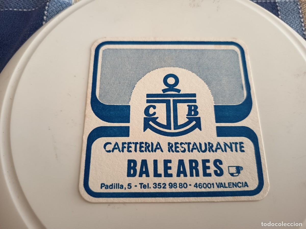 Collectionnisme Papier divers: POSAVASOS CAFETERIA BALEARES-VALENCIA