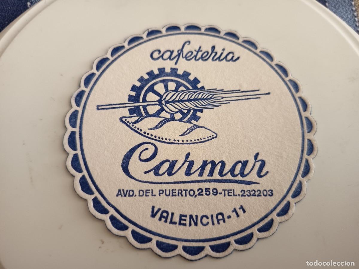 Otros art&iacute;culos de coleccionismo en papel: POSAVASOS CAFETERIA CARMAR-VALENCIA