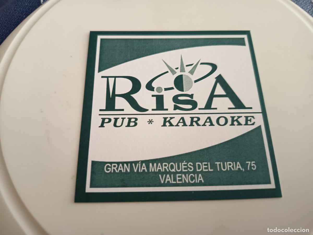 Otros art&iacute;culos de coleccionismo en papel: POSAVASOS PUB KARAOKE RISA-VALENCIA