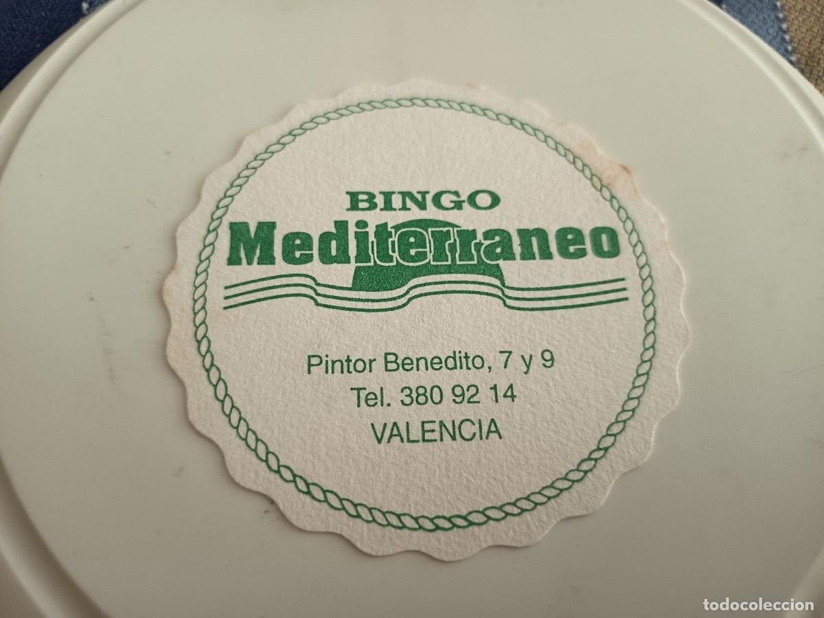 Otros art&iacute;culos de coleccionismo en papel: POSAVASOS BINGO MEDITERRANEO-VALENCIA