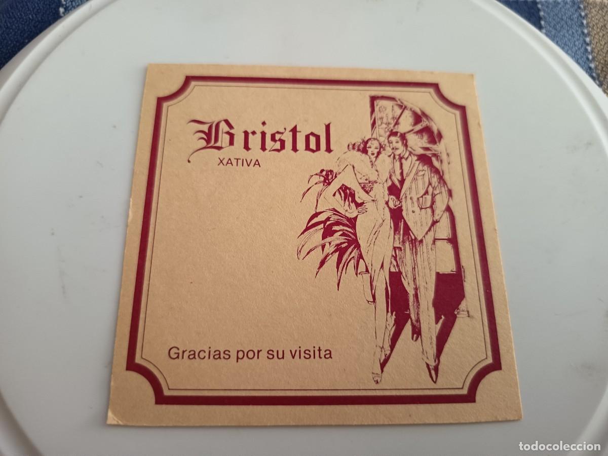 Otros art&iacute;culos de coleccionismo en papel: POSAVASOS PUB BRISTOL-XATIVA-VALENCIA