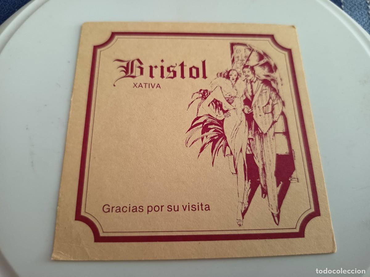 Otros art&iacute;culos de coleccionismo en papel: POSAVASOS PUB BRISTOL-XATIVA-VALENCIA