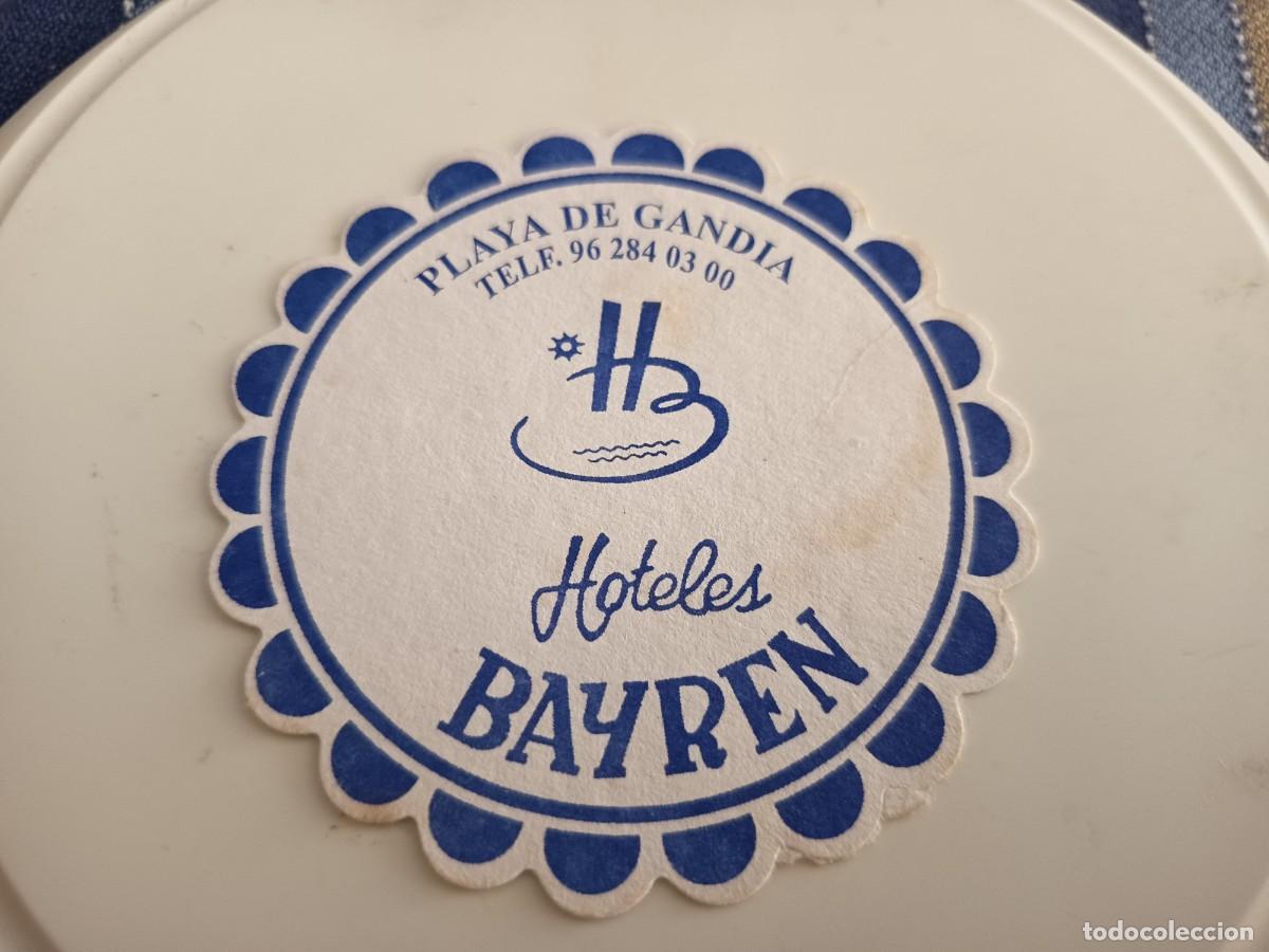 Otros art&iacute;culos de coleccionismo en papel: POSAVASOS HOTELES BAYREN-PLAYA GANDIA-VALENCIA