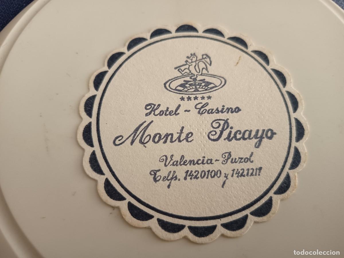 Otros art&iacute;culos de coleccionismo en papel: POSAVASOS HOTEL CASINO MONTE PICAYO-PUZOL-VALENCIA