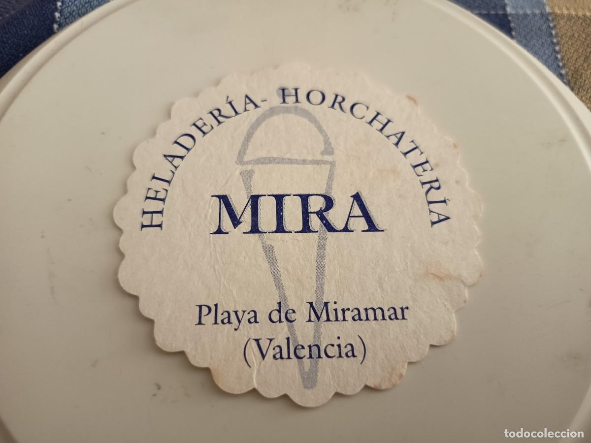 Otros art&iacute;culos de coleccionismo en papel: POSAVASOS HELADERIA MIRA-PLAYA DE MIRAMAR-VALENCIA