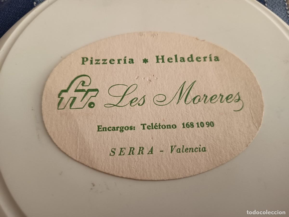 Otros art&iacute;culos de coleccionismo en papel: POSAVASOS PIZZERIA LES MORERES-SERRA-VALENCIA