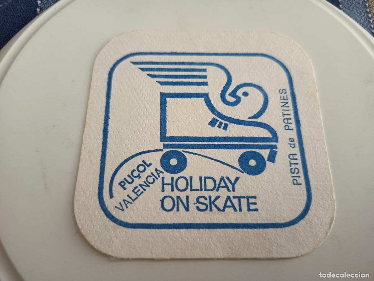 Otros art&iacute;culos de coleccionismo en papel: POSAVASOS PISTA DE PATINES HOLIDAY ON SKATE-PUYOL-VALENCIA