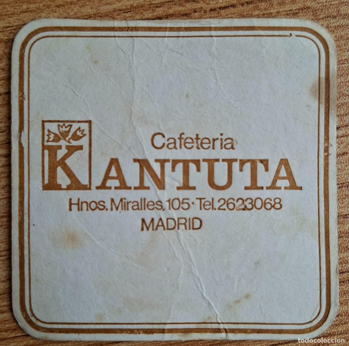 Otros art&iacute;culos de coleccionismo en papel: Posvasos Cafeter&iacute;a Kantuta - Madrid